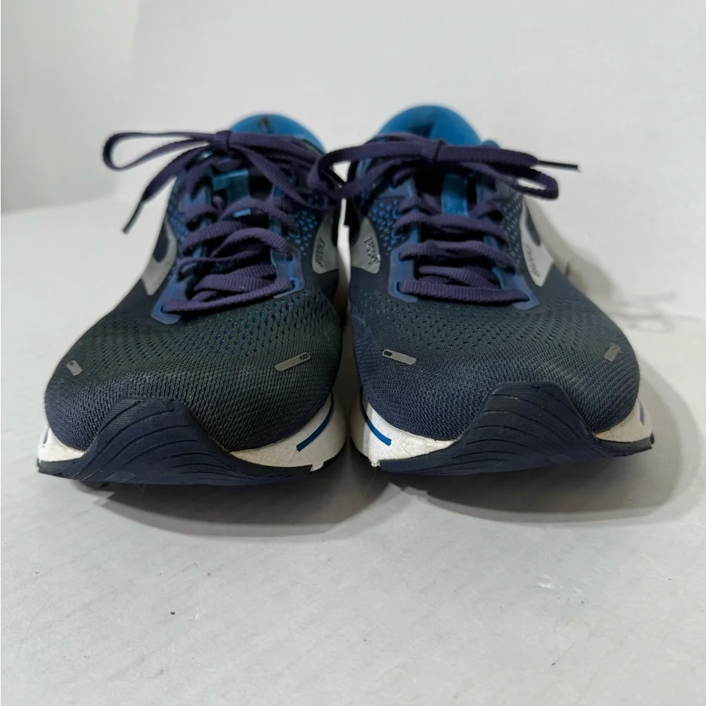 Brooks Ghost 14 Shoes Mens Size 12D Blue Running Cushion Neutral Sneakers - Picture 2 of 13